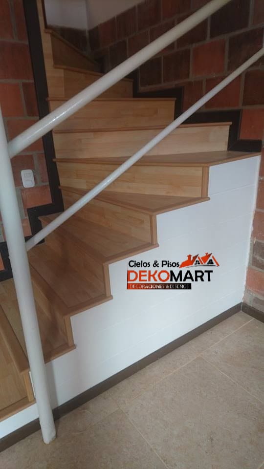 Escaleras madera